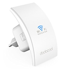 Bild zu dodocool Wlan Repeater (300 Mbit/s, 2,4 GHz, 1 Port, WPS, 2 interne Antennen) für 9,79€