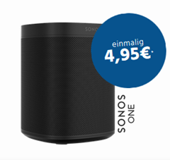 Bild zu o2 DSL M (bis 50Mbit) inkl. Allnet Flat (Mobilfunk + Festnetz) mit Sonos Play One (einmalig 4,95€) für 19,37€/Monat