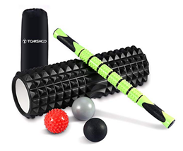 Bild zu TOMSHOO Massageset mit Faszienrollen, Igelball, Massageroller, Massagebälle & Soft-Kugel für 22,79€