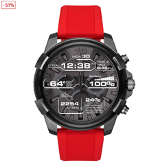 Bild zu Diesel ON Smartwatch Herrenuhr DZT2006 für 167,99€ (Vergleich: 251,64€)