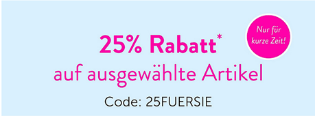 Bild zu Mirapodo: 25% Rabatt auf ausgewählte Artikel