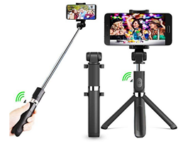 Bild zu Bluetooth Selfie Stick (für iPhone X/8/7 & Samsung Galaxy 3.5-6 Zoll Bildschirm) für 7,92€