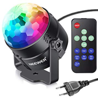 Bild zu Neewer Mini LED Bühnenlicht/ Party Licht (7 Farben) mit Fernbedienung für 8,39€