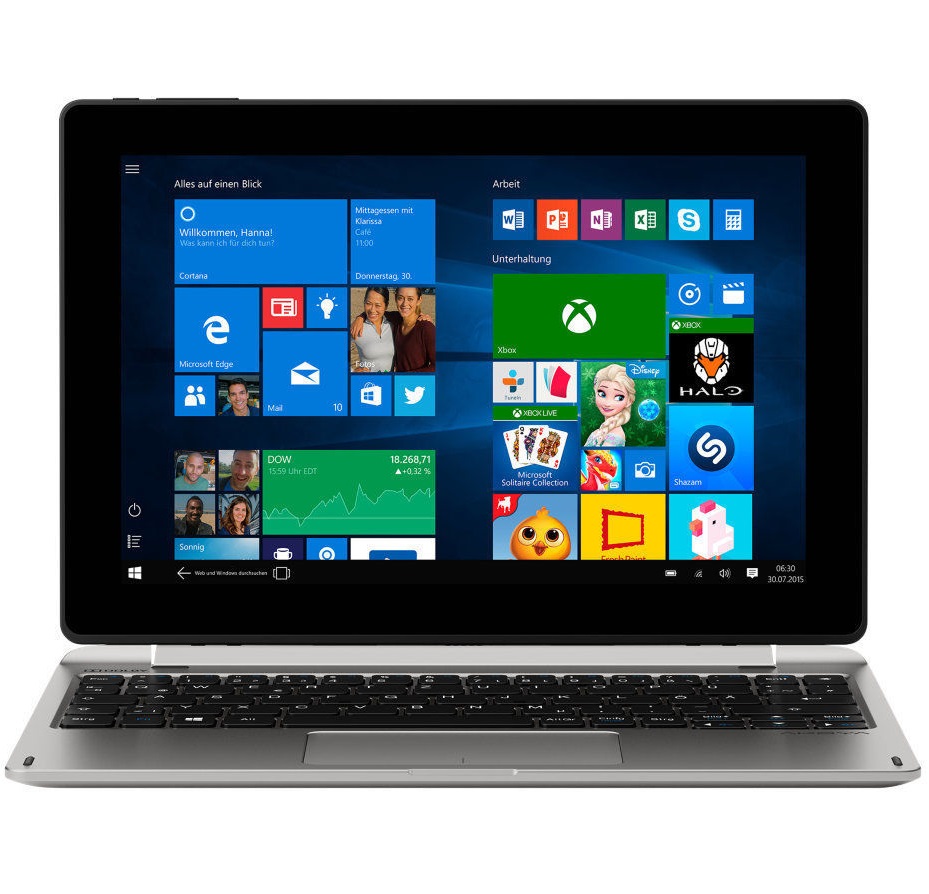 Bild zu 10 Zoll Notebook Medion Akoya E1239T MD 60618 für 139,99€ (Vergleich: 234,37€)