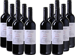 Bild zu Weinvorteil: 12er-Paket Promesse – Merlot – Pays d’Oc für 39,96€ inkl. Versand