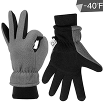 Bild zu CCBETTER Winterhandschuhe aus Hirschleder für 9,99€