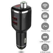 Bild zu Webat FM Transmitter (USB 5V/2,4A, Freisprecheinrichtung) für 10,44€