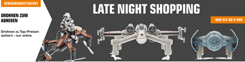 Bild zu Saturn Late Night Shopping “Drohnen Nacht”, z.B. JAMARA 038551 Observer AHP Quadrocopter für 55€