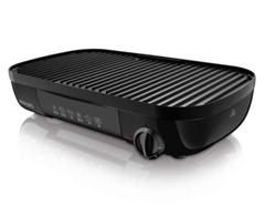 Bild zu PHILIPS Daily Collection HD6321/20 Tischgrill (2000W, gerippte Grillplatte) für 39,99€ (Vergleich: 54,94€)