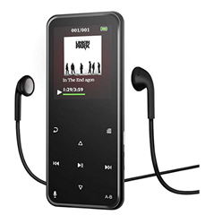 Bild zu Bluetooth MP3 Player mit 8GB Speicher (erweiterbar bis zu 128GB) für 22,39€