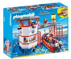 Bild zu Playmobil City Action – Küstenwachstation mit Leuchtturm (5539) für 39,99€ (Vergleich: 53€)