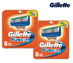 Bild zu 16x Gillette Fusion Rasierklingen für 35,90€ (Vergleich: 41,36€)