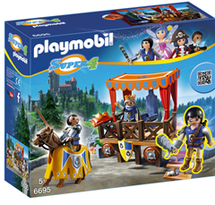 Bild zu Playmobil Super 4 – Königstribüne mit Alex (6695) für 9,99€