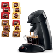 Bild zu PHILIPS SENSEO Kaffeepadmaschine HD7817/69 + 3 Packungen Senseo Pads für 44,99€ (Vergleich: 58,99€)