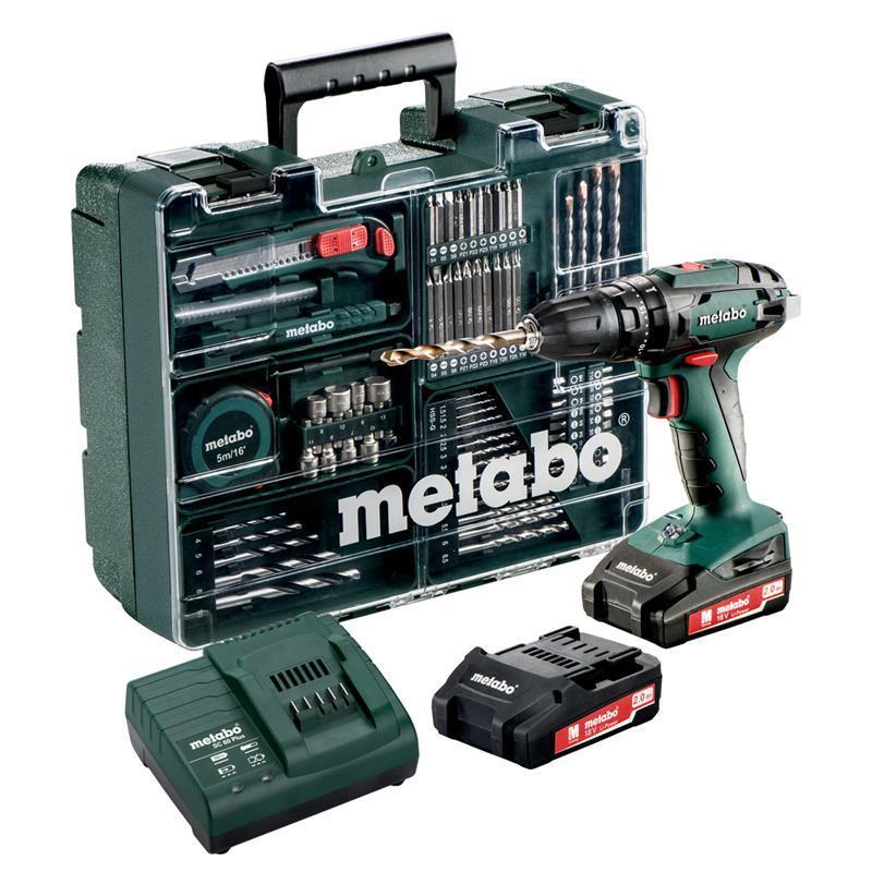 Bild zu Akku-Schlagbohrschrauber Metabo SB 18 Set für 129,95€ (Vergleich: 147,56€)