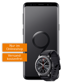 Bild zu SAMSUNG Galaxy S9 Dual-SIM + Galaxy Gear S3 frontier (einmalig 99€) mit Vodafone Flat Allnet Comfort Tarif (1GB Datenflat, Allnet-Flat) für 19,99€/Monat