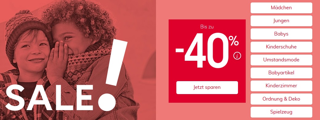 Bild zu Vertbaudet: Bis zu 40% Rabatt auf ausgewählte Artikel im Sale