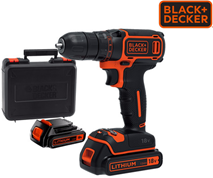 Bild zu BLACK+DECKER Bohrschrauber + 2x Akkus + Ladegerät für 65,90€ inkl. Versand (Vergleich: 109€)