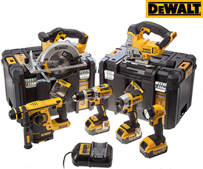 Bild zu DeWalt 18-V-Elektrowerkzeug-Set für 778,90€ inkl. Versand (Vergleich: 921€)