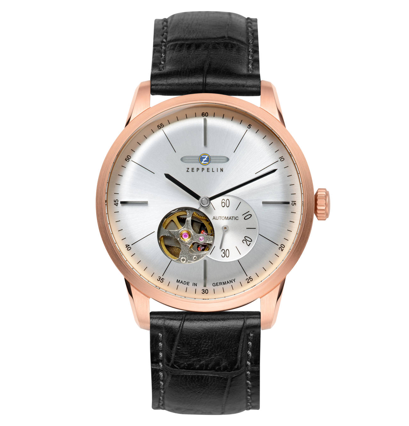 Bild zu Herrenuhr Zeppelin Flatline Automatik 7362-4 für 149,99€ (Vergleich: 220,78€)