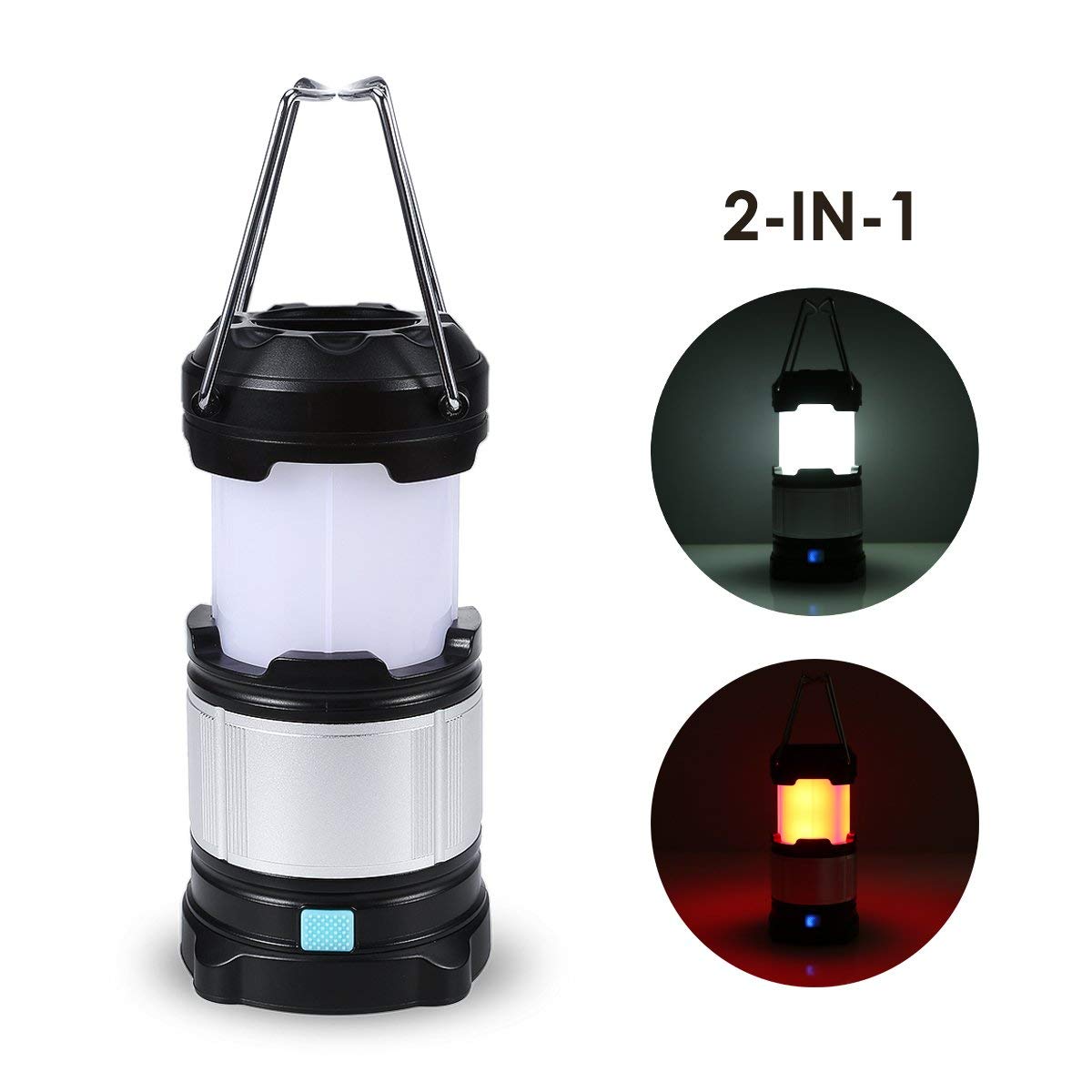 Bild zu [Prime] TryLight LED-Campinglampe mit 4000 mAh Power Bank für 12,99€