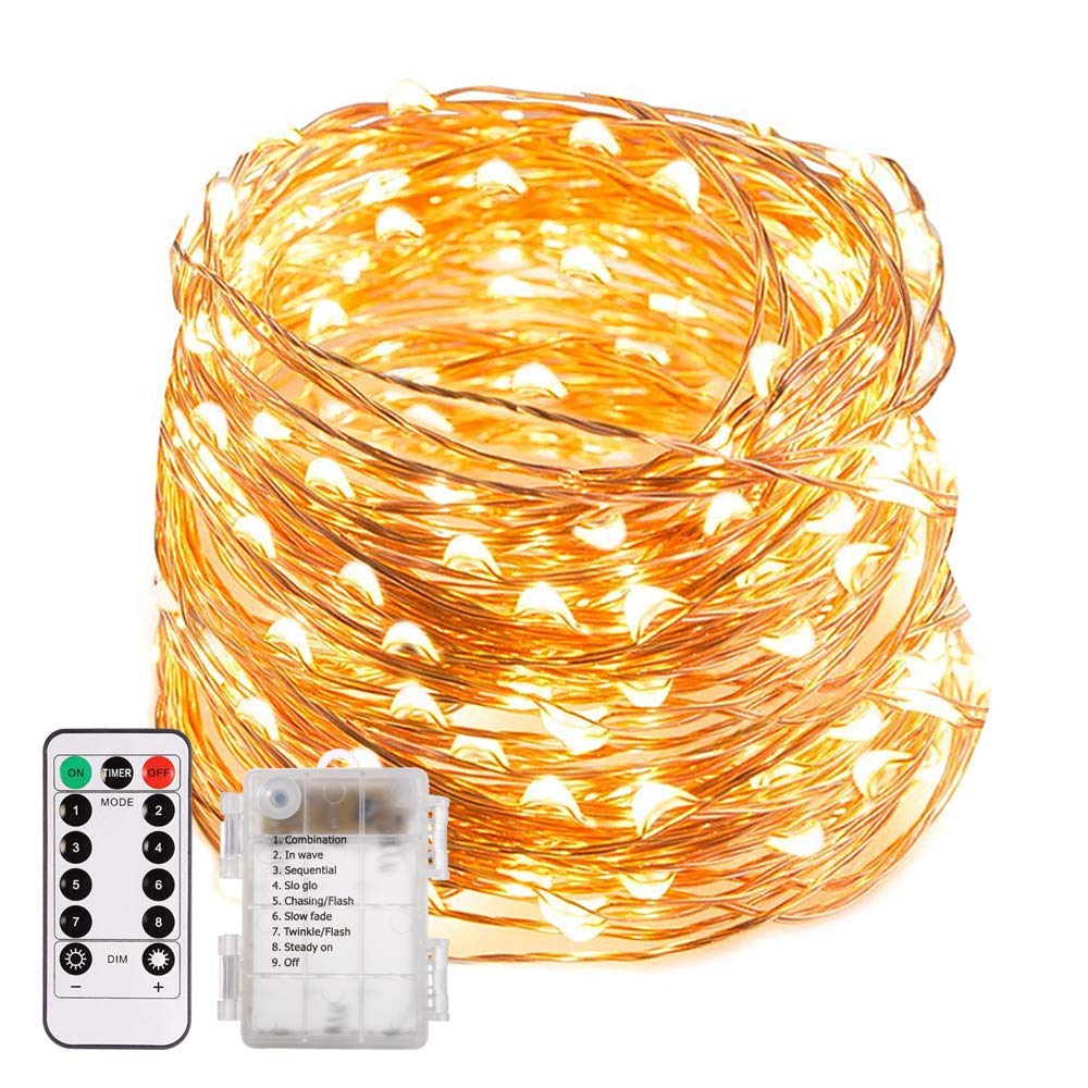 Bild zu [Prime] 200 LED Lichterkette mit Fernbedienung und Timer für 10,79€