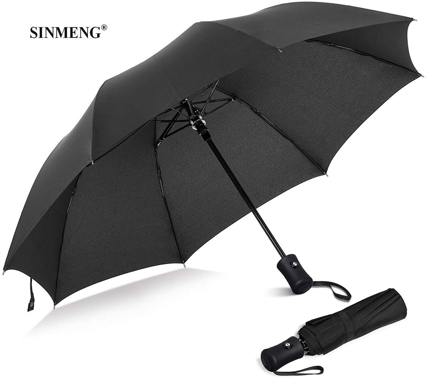 Bild zu SINMENG Automatik-Regenschirm für 7,99€