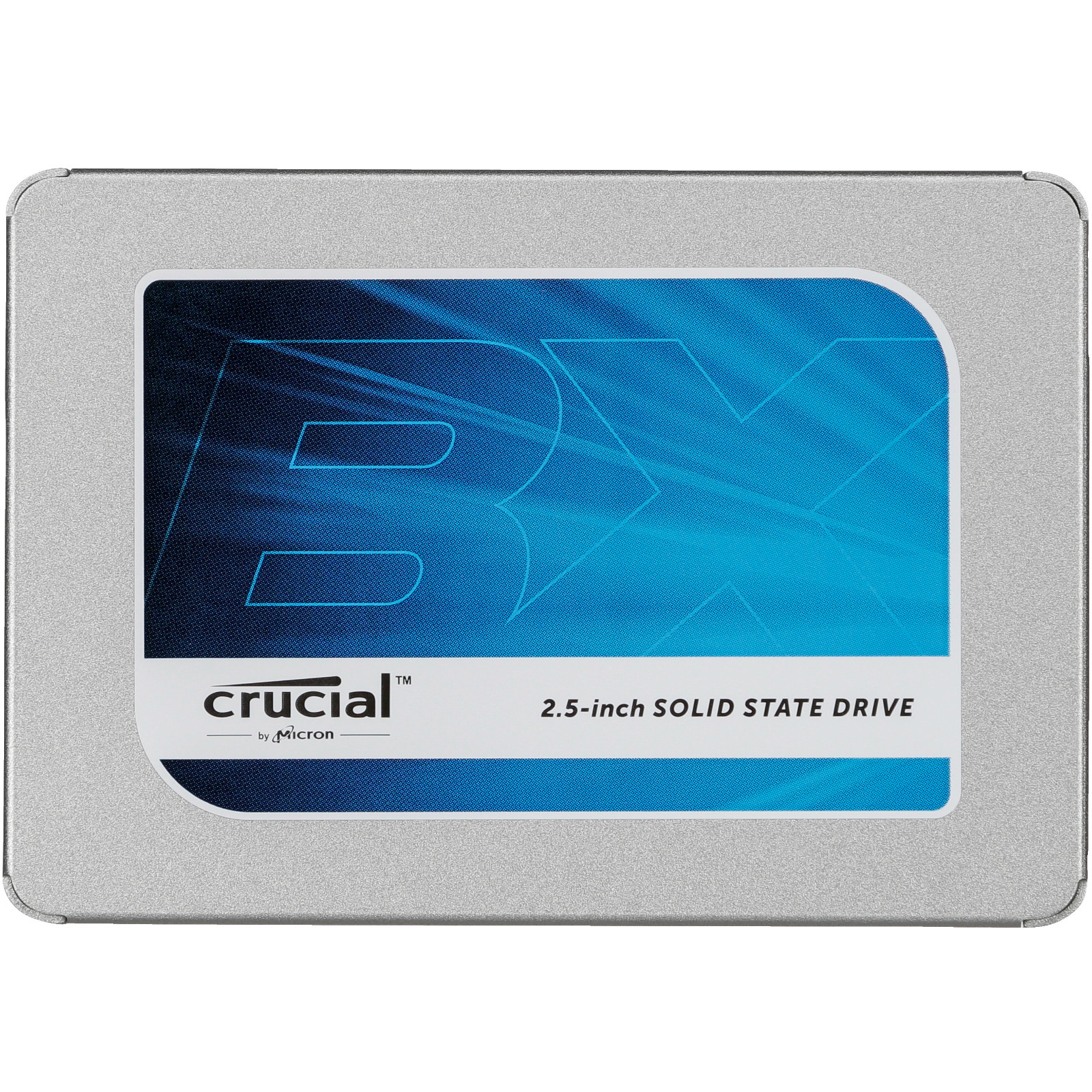 Bild zu 480 GB SSD Crucial BX300, 2.5 Zoll, intern, Silber/blau für 66€ (Vergleich: 80,89€)