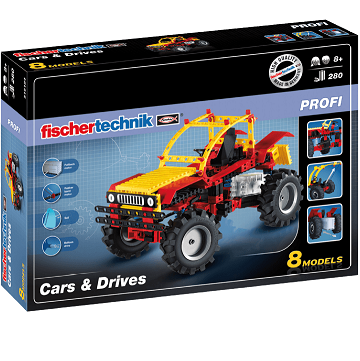 Bild zu FischerTechnik Cars & Drives (516184) für 44,99€ (Vergleich: 51€)