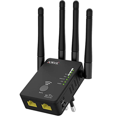 Bild zu Aoyool AC1200 WLAN Repeater (2.4GHz 300Mbps + 5GHz 867Mbps) mit 2 LAN-Ports für 32,19€