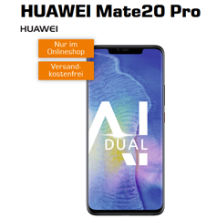 Bild zu Huawei Mate 20 Pro (für 49€) mit o2 Free M Boost Tarif (20GB LTE Datenvolumen, Allnet/SMS-Flat, EU-Roaming) für 39,99€/Monat