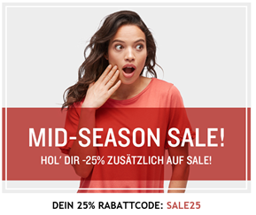 Bild zu [endet heute] Tom Tailor: Sale mit bis zu 70% Rabatt + 25% Extra Rabatt dank Gutschein