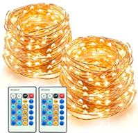 Bild zu 2x 200er TaoTronics LED Lichterkette für 29,99€ inkl. Versand