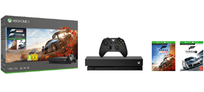 Bild zu Xbox One X 1TB Konsole – Forza Horizon 4 + Forza Motorsport 7 Bundle für 379€ inkl. Versand (Vergleich: 449€)