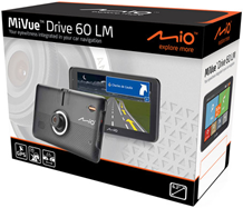 Mio Mivue Drive 60LM EU-Navigatie, -Flitsers en Dashcam Lifetime Updates