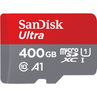 Bild zu SanDisk Ultra 400 GB microSDXC Speicherkarte Kit (100 MB/s, Class 10, U1, A1) für 63,37€ inkl. Versand (Vergleich: 84,54€)