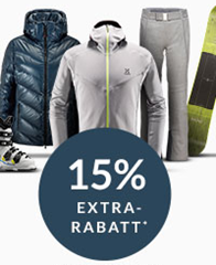 Bild zu Engelhorn Sport: 15% Extra-Rabatt auf ausgewählte Jacken und Pullover (z.B. Jack Wolfskin, The North Face und Quiksilver)