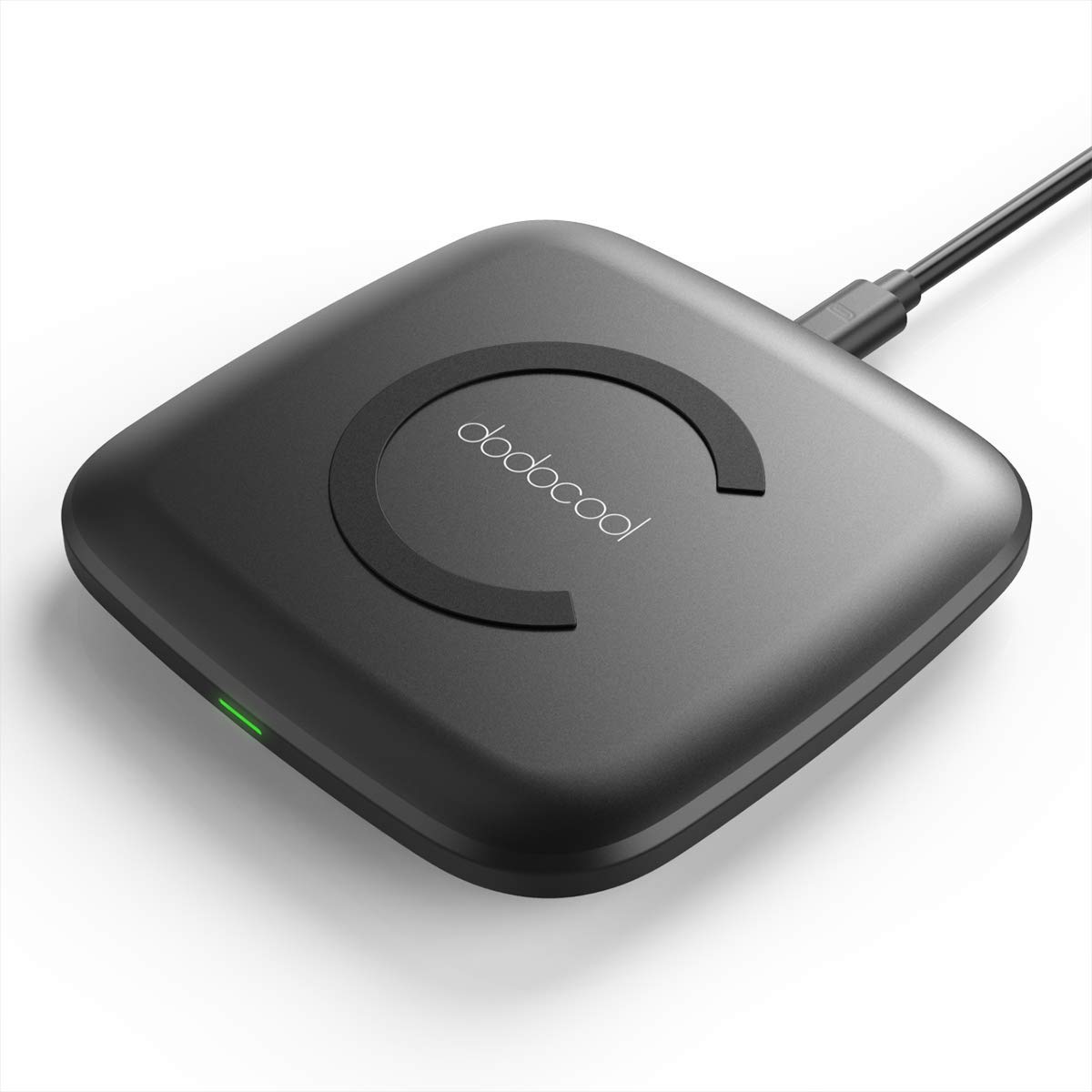 Bild zu DodoCool Fast Wireless Qi Ladegerät (Charger 10W/7.5W/5W) für 10,47€ (Sonst: 14,97€)