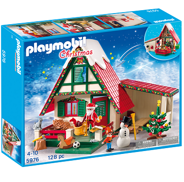 Bild zu Playmobil Zuhause beim Weihnachtsmann (5976) für 23,09€ (Vergleich: 39,99€)