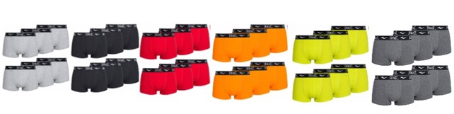 Bild zu SportSpar: 6er Pack Everlast Herren Boxershorts für 22,94€ inkl. Versand (Vergleich: ab 32€)