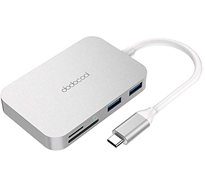 Bild zu dodocool USB C Hub 6-in-1 Dual Typ C Hub Adapter für 11,99€