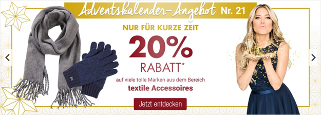 Bild zu Galeria Kaufhof: 20% Rabatt auf Accessoires