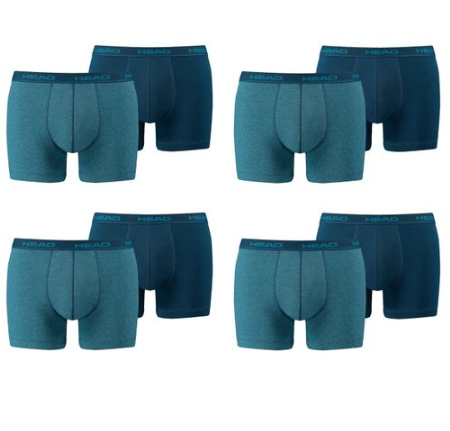 Bild zu 8er Pack Basic Boxershorts von Head für 29,99€ inkl. Versand (Vergleich: 37€)