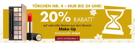 Bild zu karstadt: 20% Extra-Rabatt auf den Make-Up Bereich