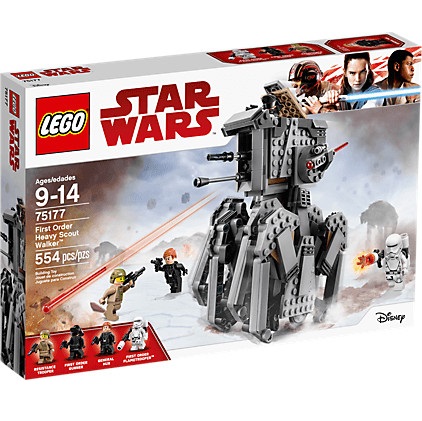 Bild zu Lego Star Wars First Order Heavy Scout Walker (75177) für 32,79€ (Vergleich: 38,48€)