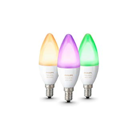 Bild zu Amazon.fr: Philips Hue White und Color Ambiance E14 LED Kerze Dreierpack für 88,40€ inkl. Versand (Vergleich: 135€)