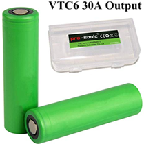 Bild zu Pro-sonic US 18650 VTC6 INR 18650 Akku (3000mAh/3,7V/30A/Li-Ion) für 18,99€