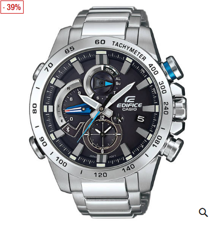 Bild zu CASIO EDIFICE Herrenuhr mit Bluetooth EQB-800D-1AER, Chronograph, Solar für 199,99€ inkl. Versand (Vergleich: 269,90€)