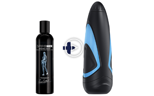 Bild zu Eis.de: Satisfyer Men‘ inkl. 300 ml Gleitmittel + 6 Gratisartikel für 11,96€ inkl. Versand (Vergleich: 25€)