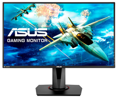 Bild zu Asus VG278Q Gaming-LED-Monitor (1920 x 1080 Pixel, Full HD, 1 ms Reaktionszeit, 144 Hz) für 255,94€ (Vergleich: 295€)